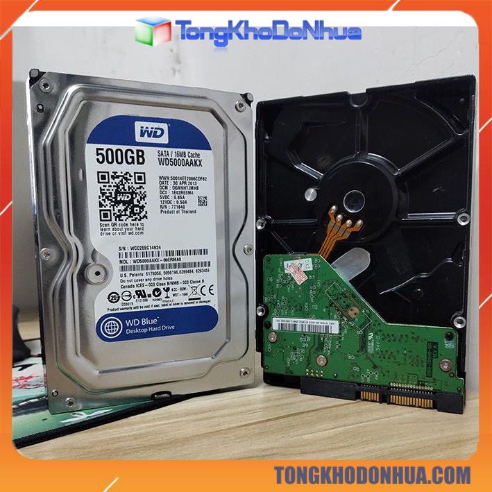 Ổ cứng PC máy để bàn HDD 500g 7200rpm Sata- Tặng kèm Cáp Sata