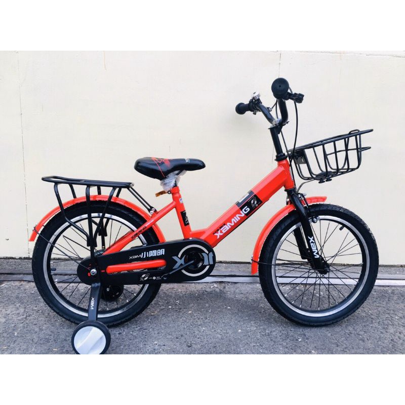 xe đạp trẻ em 18inch, 16INCH sườn dày dặn cho bé 4-9 tuổi ( lắp ráp hoàn chỉnh)