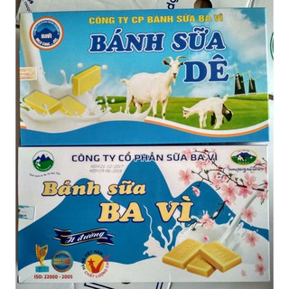 Combo 2 hộp bánh sữa Đặc sản Ba Vì (01 dê+01 bò)