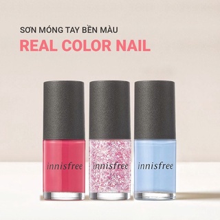 Sơn móng tay bền màu innsifree real color nail 6ml