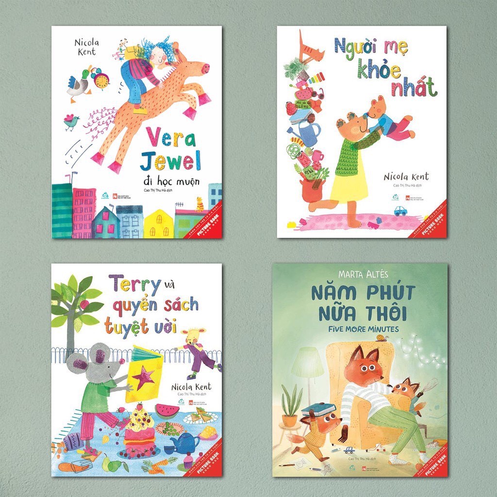 Sách combo song ngữ Gia đình thân yêu (4 cuốn) qv