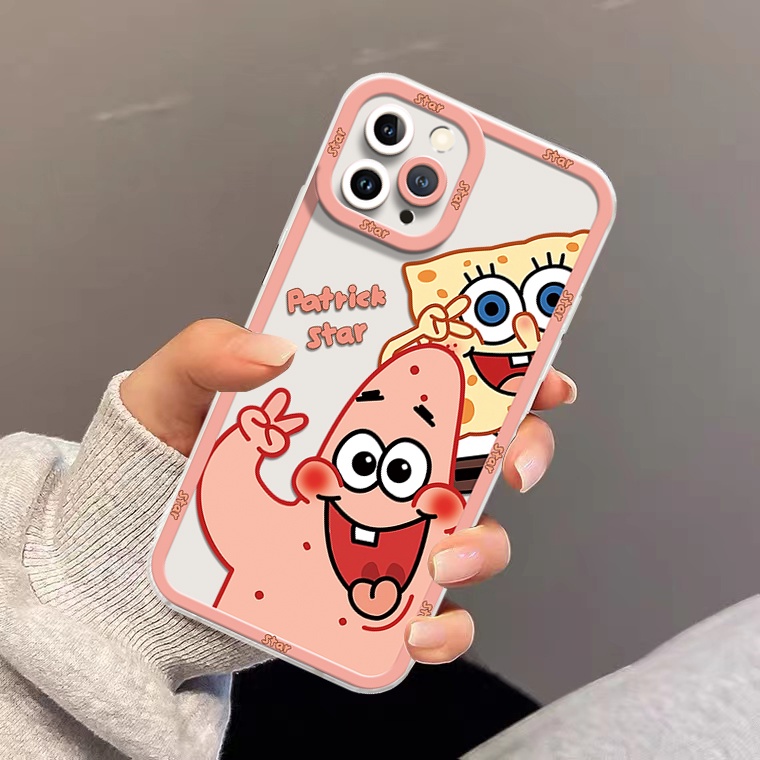 Ốp Điện Thoại Silicon TPU Mềm Trong Suốt In Họa Tiết Dễ Thương Cho IPhone 13 12 Pro Max 11 XS XR X 8 7 6S Plus