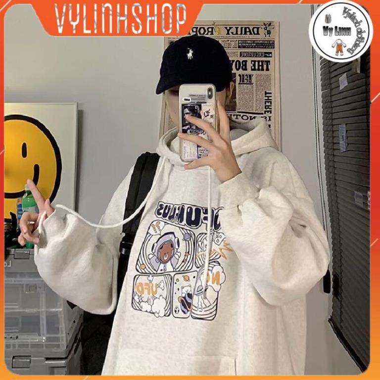 Hoodie nam VYLINHSHOP Áo hoodie dáng rộng in họa tiết hoạt hình phong cách Nhật Bản thời trang cho nam và nữ size M-XL