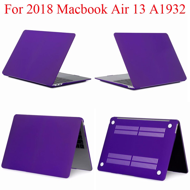 Matte Case 2018 Mới Macbook Air 13 A1932 Vỏ mờ 13.3&quot; Vỏ bảo vệ Air13 Cover