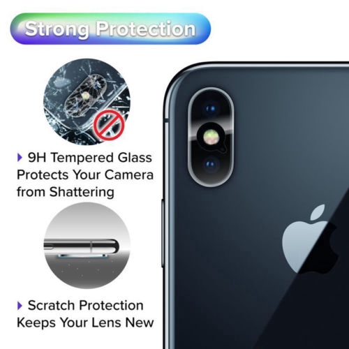 Kính cường lực cho camera sau iPhone 7/7 Plus/8/8 Plus/X/XR/XS/XS Max