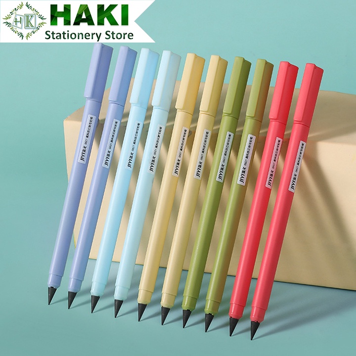 Bút chì vĩnh cửu HAKI màu chì đen cute dễ thương bền đẹp không cần gọt B19