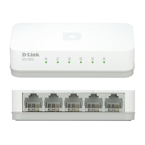 Bộ Chia Mạng Switch 5 Cổng 10-100Mbps DLINK DES-1005C - Hàng Chính Hãng