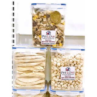 Thịt gà viên , ức gà đông khô cho chó mèo