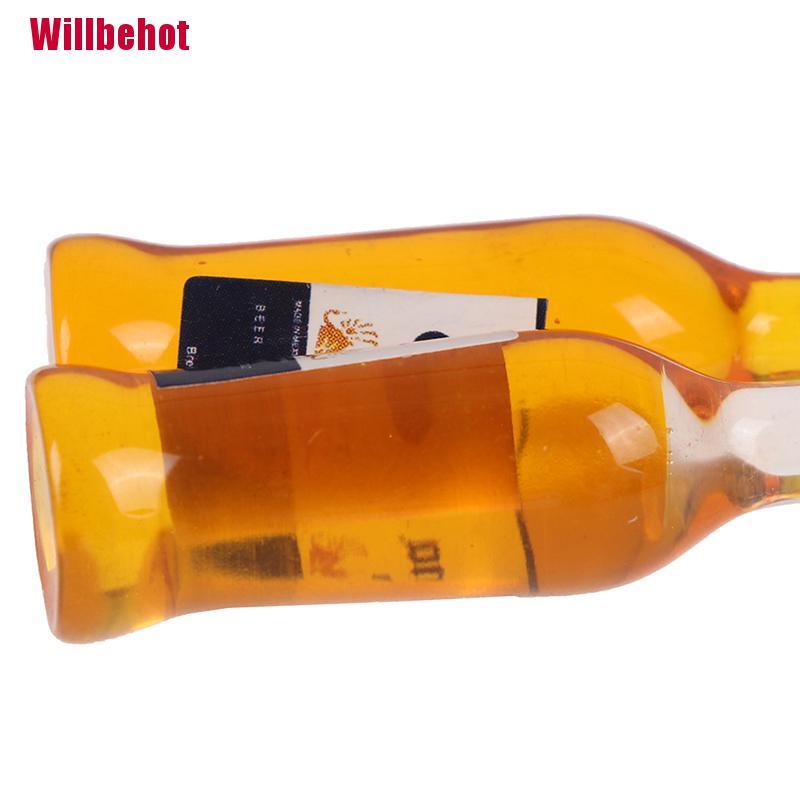 Set 10 Mô Hình Chai Rượu Vang Tỉ Lệ 1 / 12 Trang Trí Nhà Búp Bê