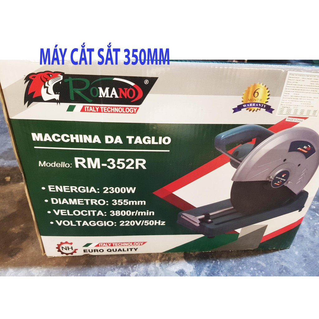 MÁY CẮT BÀN ROMANO 2300W – BẢO HÀNH 12 THÁNG – CÔNG NGHỆ ITALY