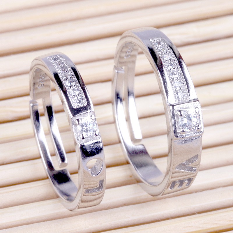 Nhẫn Cặp Nam, Nữ Phong Cách Hàn Quốc NC127