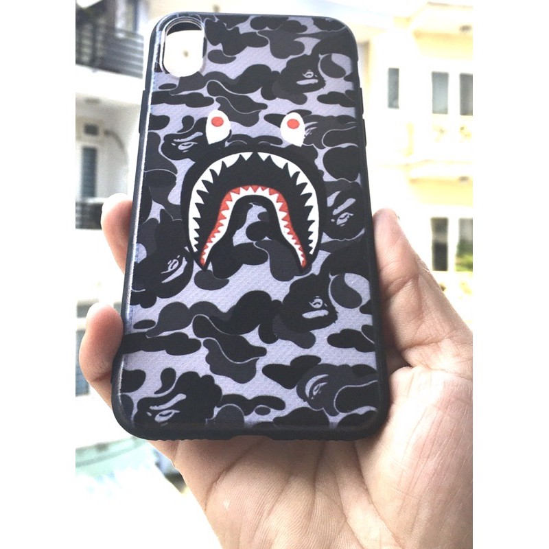 ỐP BAPE LÍNH SIÊU ĐẸP IPX/XS MAX/XR, IP7/8, IP7+/8+ @ HCM - HÀNG SẲN - CÓ GIAO HOẢ TỐC