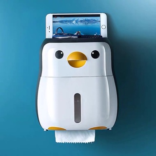 Hộp giấy ăn treo tường hình chim cánh cụt