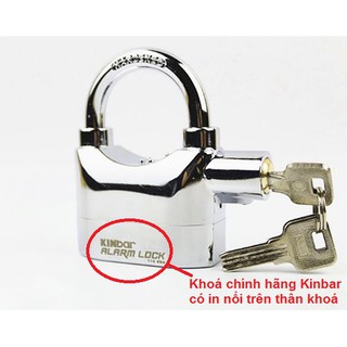 Ổ khoá chống trộm KINBAR, HÀNG CHÍNH HÃNG,BH 12 THÁNG , 1 ĐỔI 1-GIẢM GIÁ SỐC