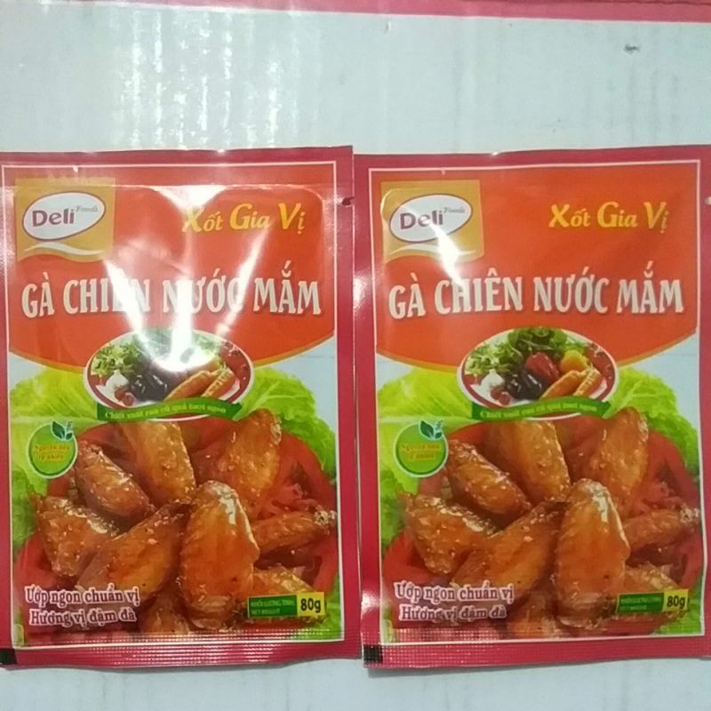 Xốt gia vị gà chiên Nước mắm 80g