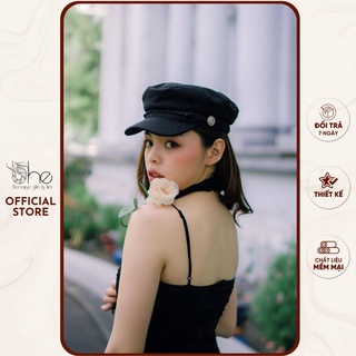 Đầm hai dây kèm choker SD011