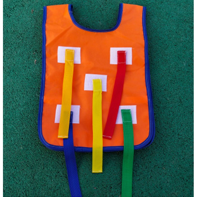 Trò chơi vận động: Bộ áo gile dính đuôi vui chơi ngoài trời cho trẻ em