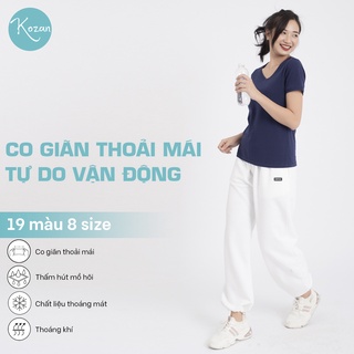 Áo thun Cổ Tim - Xanh navy/ xanh Than
