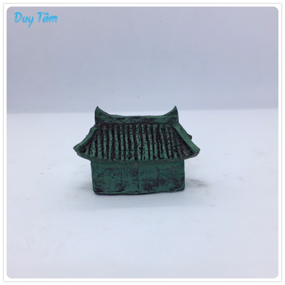 Tiểu cảnh bể cá, hồ cá, bán cạn, thủy sinh, non bộ, trang trí terrarium, sen đá, bonsai. TC008- Mô hình nhà mini.