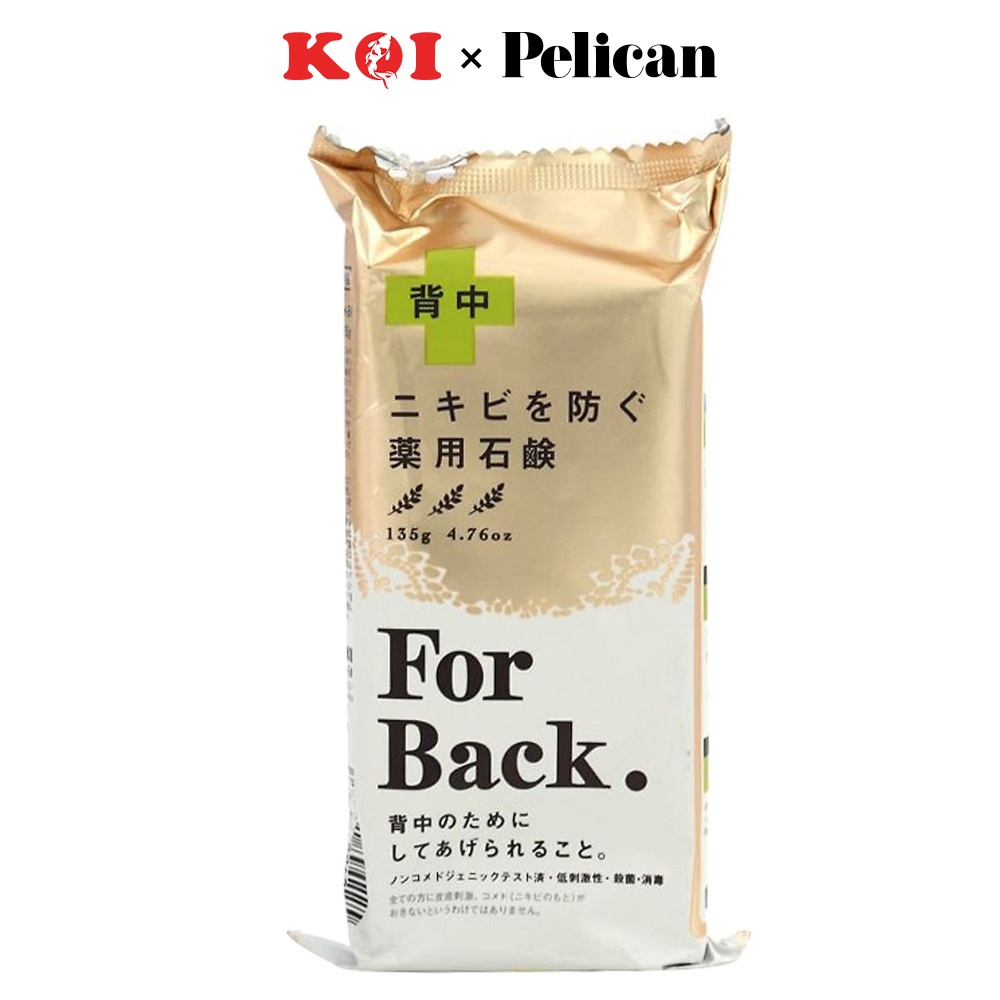 Xà phòng tắm ngừa mụn lưng Pelican For Back 135g