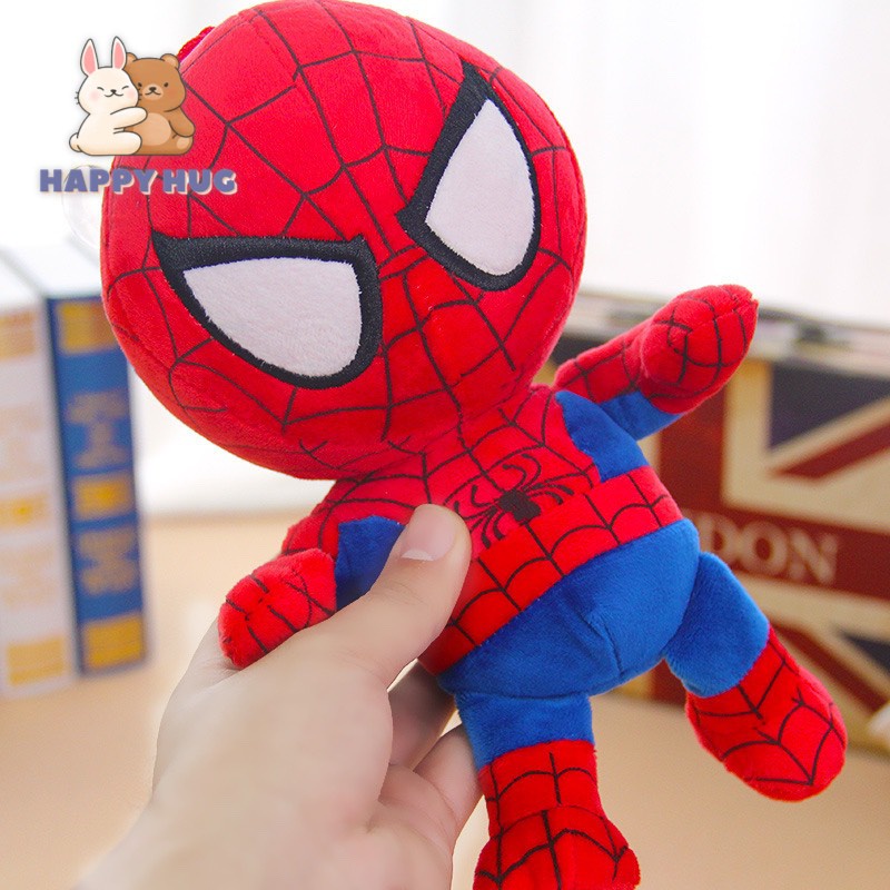 Gấu bông Bộ sưu tập siêu anh hùng size 30cm, thú nhồi bông gòn cao cấp - Happy Hug