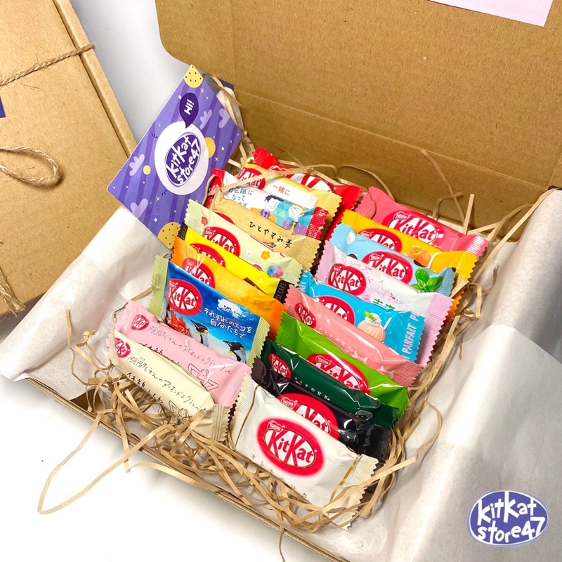 HỘP KITKAT BOX 20 VỊ SIÊU LẠ & NGON CỦA NHẬT BẢN