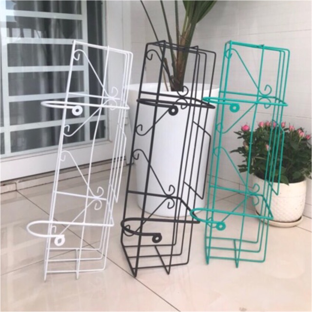 Combo 2 Bộ Chậu dài trồng rau màu trắng, trồng hoa kiểng (Chậu - khung - vĩ lót size 50x20)