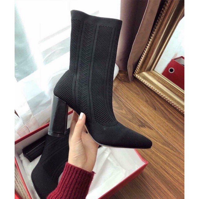 Boot chun len gót da cao cổ siêu sịn - check video-fullbox (02) | BigBuy360 - bigbuy360.vn