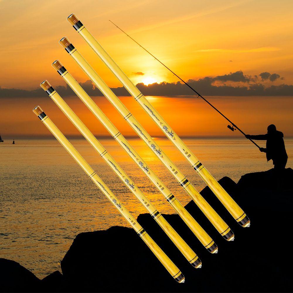 MUVAKO Cần Câu Cá Mini Siêu Nhẹ Gấp Gọn Tiện Dụng