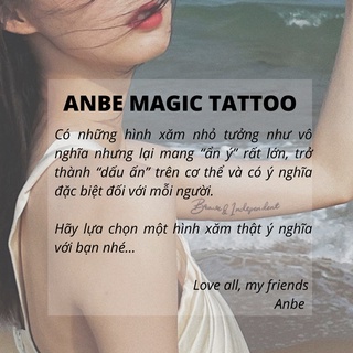 [ Anbe Tattoo] Xăm ánh kim (BẢNG TO) - Flash Tattoo (mua 3 tặng 1)