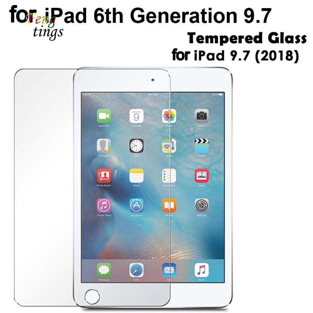 ✌ FT ✌ Tempered Glass Screen Protector Film for Apple iPad 9.7in 2018 6th Gen A1893