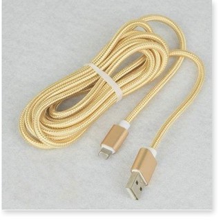  [FREESHIP] Dây Sạc IPhone, Android, Type C Dài 3M Bọc Dù