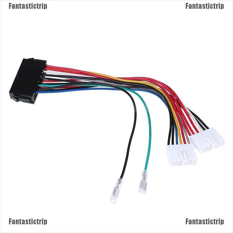 Cáp Chuyển Đổi Fantastictrip 20P ATX Sang 2 Cổng 6Pin AT PSU Cho Máy Tính 286 386 486