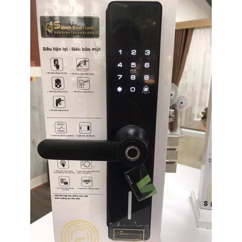 Khoá Vân tay thông minh Sarket Smart Lock