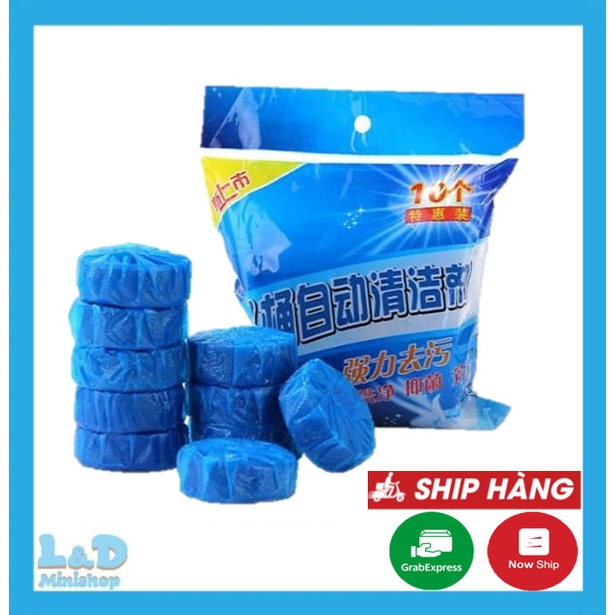 Viên Thả Bồn Cầu Toilet Diệt Khuẩn