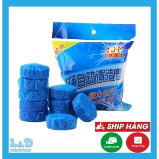 Viên Thả Bồn Cầu Toilet Diệt Khuẩn (Gói 10 Viên)