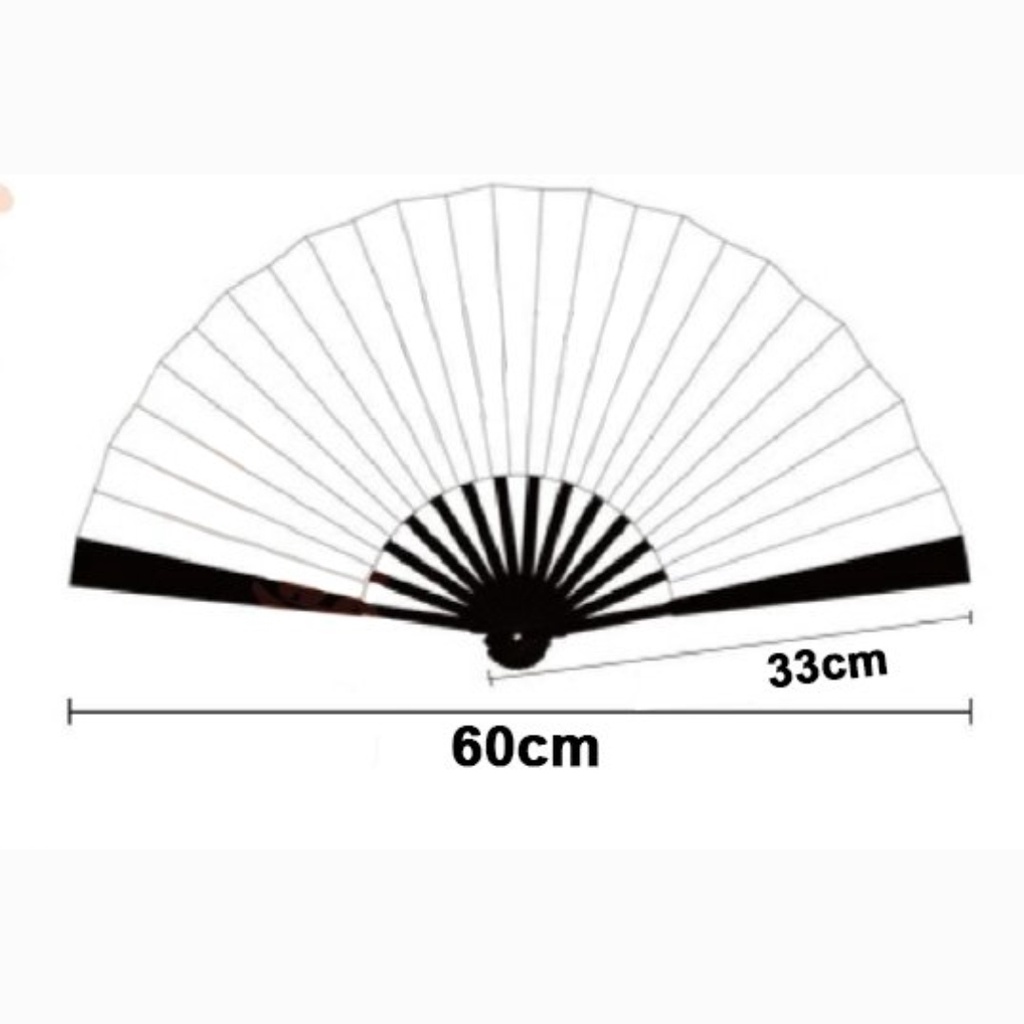 Quạt xếp xoè 33cmx60cm