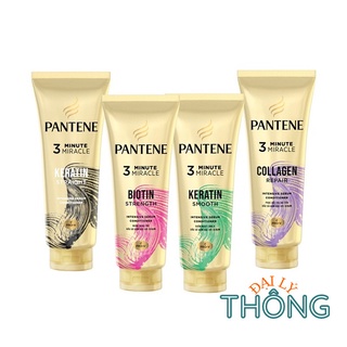 Kem xả Pantene 3 phút diệu kì 150ml / 300ml - Dầu xả tóc viền xanh lá, viền hồng