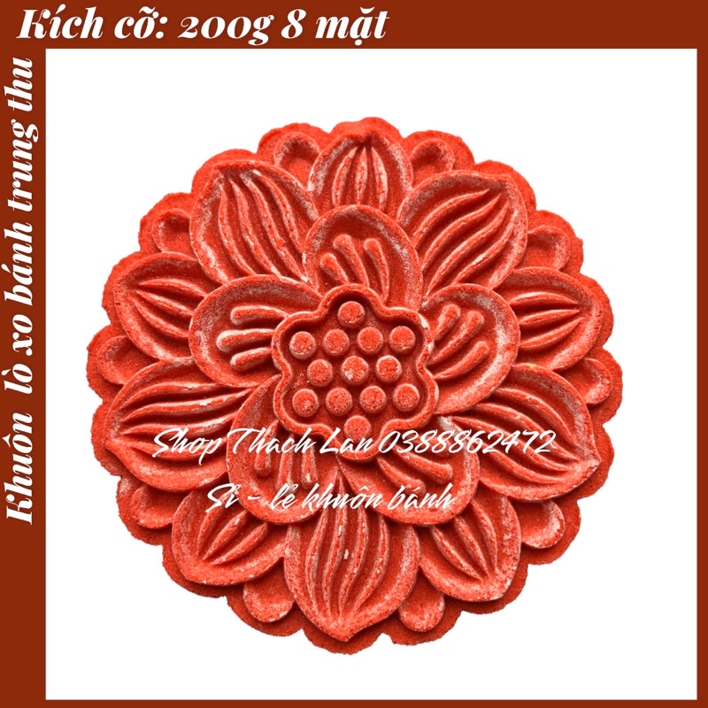Khuôn lò xo 200g 8 mặt vân chùa