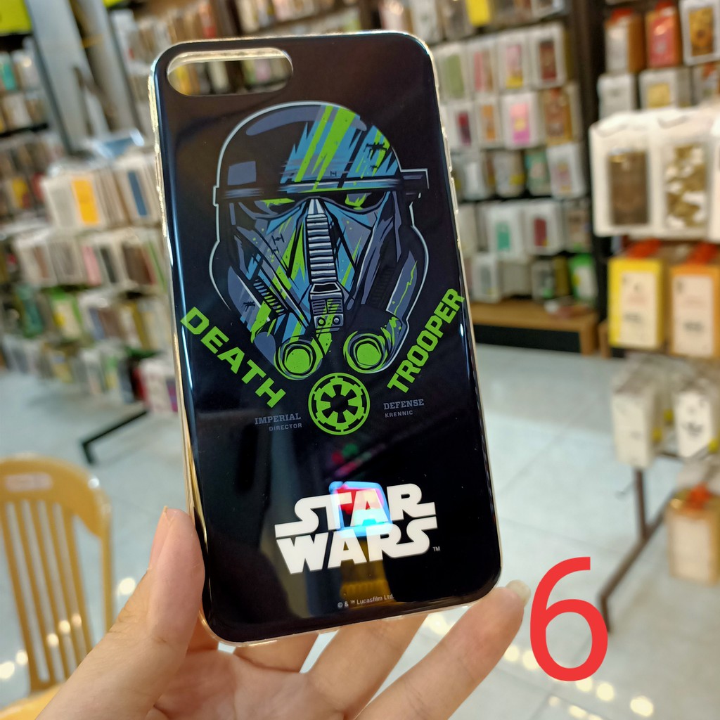 Ốp Lưng Mềm In Hình Nhân Vật Star War Cho Iphone 7G,8G,6 Plus,7 Plus,8 Plus