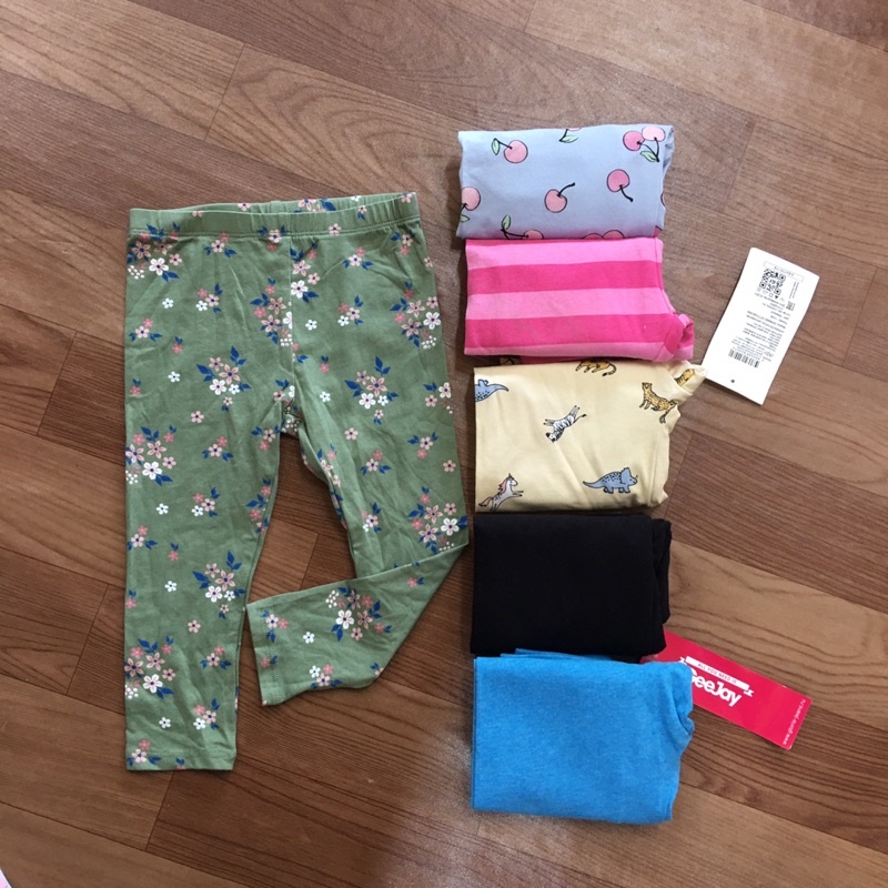Quần legging cotton bé gái, hàng dư
