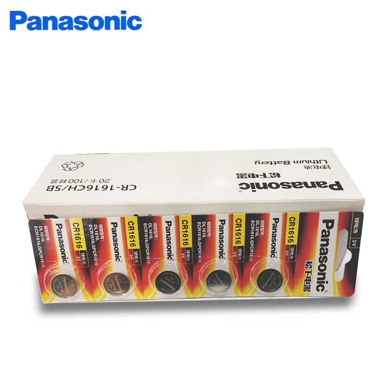 Pin Panasonic CR1616 Lithium 3V chính hãng vỉ 1 viên