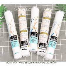 Bông Tẩy Trang Ebelin Wattepads, 140 Miếng