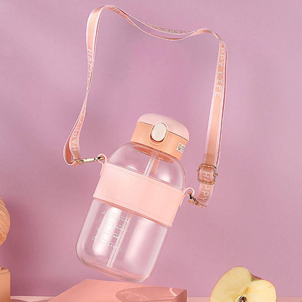 KUNHEV Bình Nước Thể Thao Dung Tích Lớn Có Ống Hút Chống Tràn Dễ Thương Cho Bé