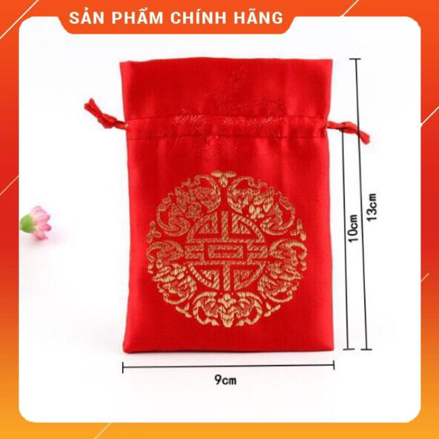 * Bi Bon Shop * Túi gấm đỏ , túi gấm vàng phong thủy tài lộc và may mắn Bi Bon Shop