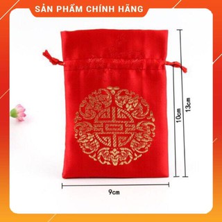 * Bi Bon Shop * Túi gấm đỏ , túi gấm vàng phong thủy tài lộc và may mắn Bi Bon Shop