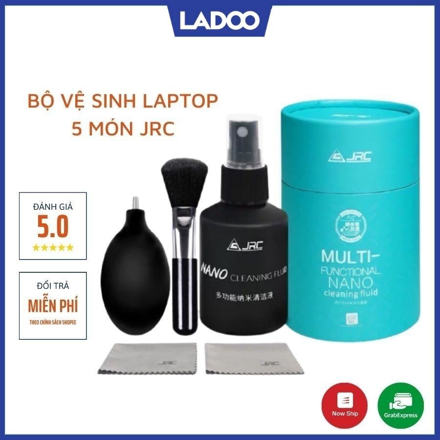 Bộ vệ sinh Laptop cao cấp JRC 5 món chính hãng vệ sinh Laptop, Điện thoại, Máy ảnh, Màn hình máy tính