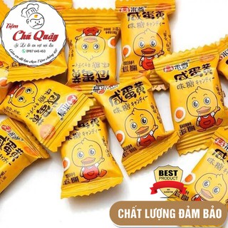 Kẹo trứng muối con vịt - đồ ăn vặt nội địa