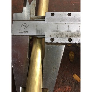 Đồng vàng đặc D14mm dài 1m