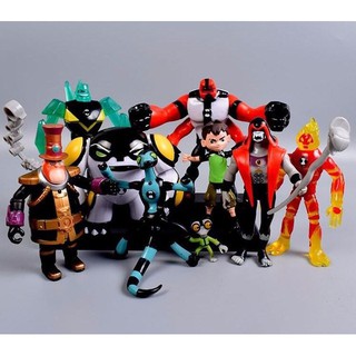 Mô Hình 09 Nhân Vật Siêu Biến Ben 10